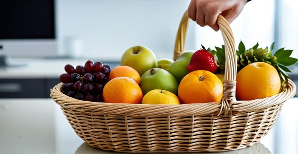 Boostez la vitalité au travail avec un panier de fruits frais !